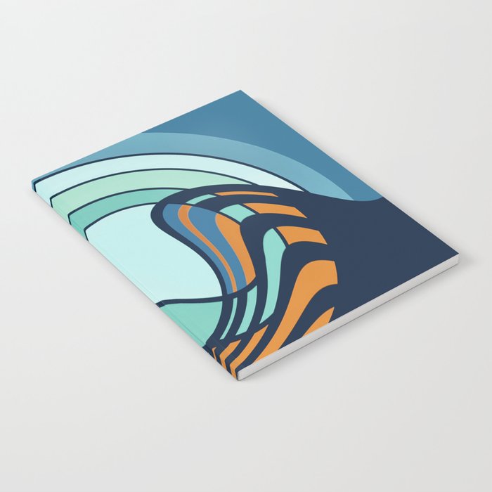 Sun Surf - twilight Notebook