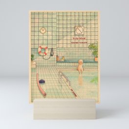 Indoor Pool Mini Art Print