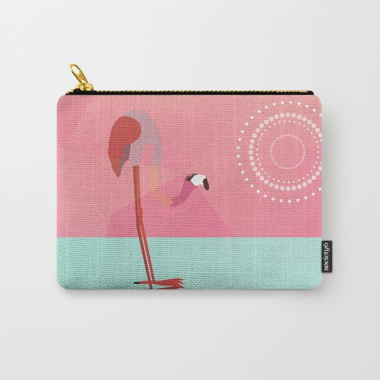 flamingo Carry-All Pouch