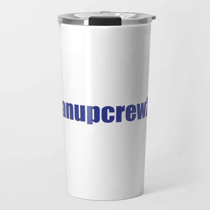 #cleanupcrew2020 Travel Mug