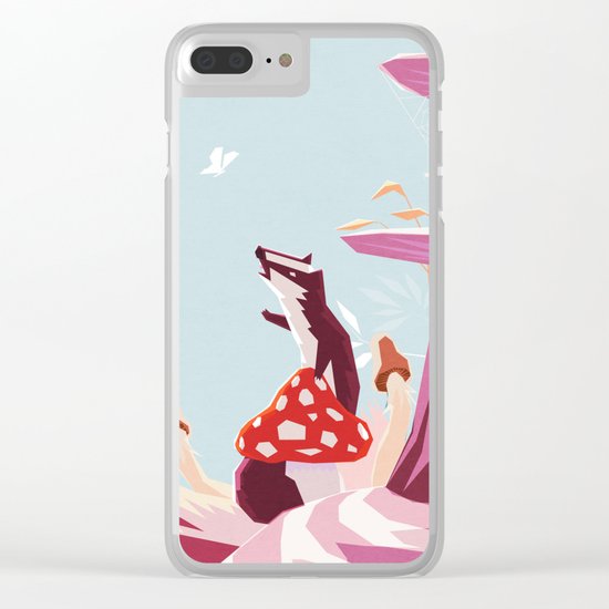 Good morning mister butterfly! Clear iPhone Case