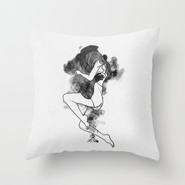 Infinity's edge of happiness. Throw Pillow