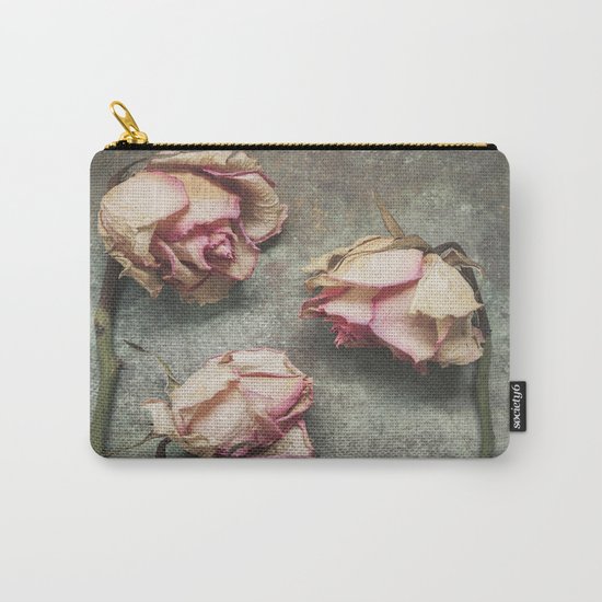 Vintage Roses Carry-All Pouch
