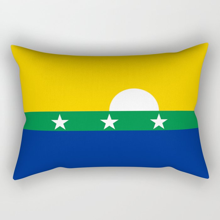 flag of nueva esparta, Venezuela Rectangular Pillow