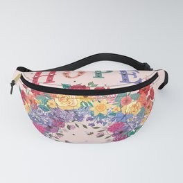 Rainbow Blooms of Hope Fanny Pack