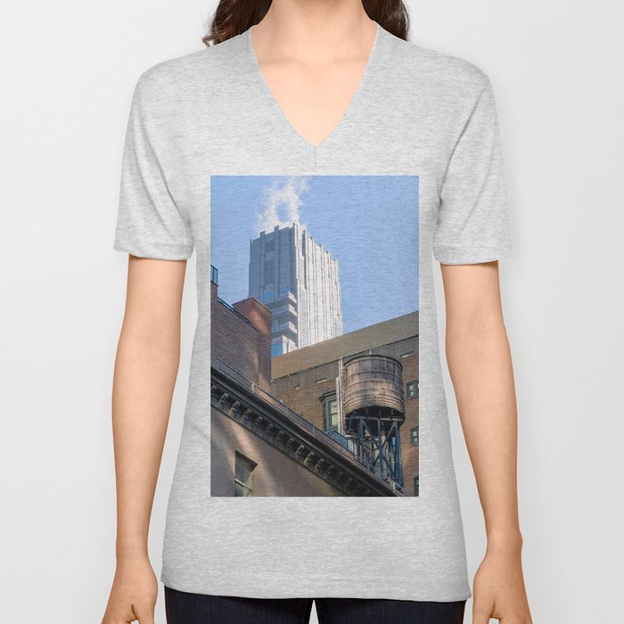 New York City | Architecture Photography V Neck T Shirt