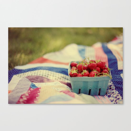 The Picnic Canvas Print