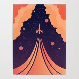 Escape to the stars Poster