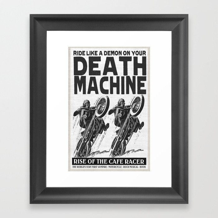 Death Machine Framed Art Print