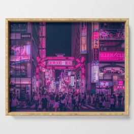 Pink Light District Serving Tray