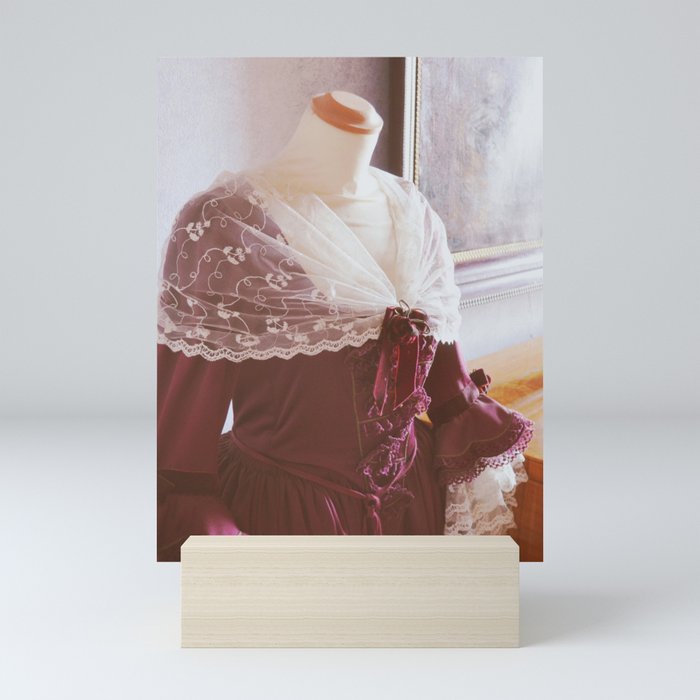 Medieval Clothing | Renaissance Dress Photo | Dressing Room Art Mini Art Print