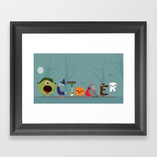 October Framed Art Print
