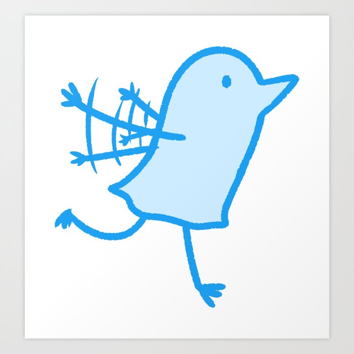Oyasumi Punpun Bird Goodnight Oyasumi Punpun Twitter Art Print By Tridaak Society6 goodnight oyasumi punpun twitter art print by tridaak