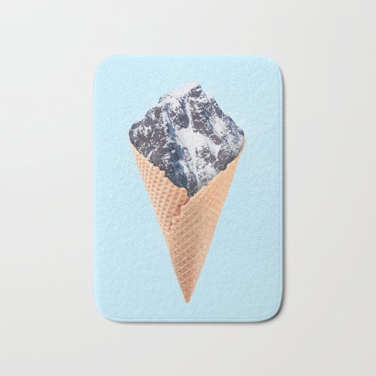ICE CREAM MOUNTAIN Bath Mat