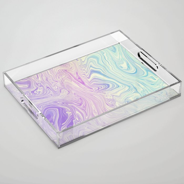 Liquid Pastel Acrylic Tray