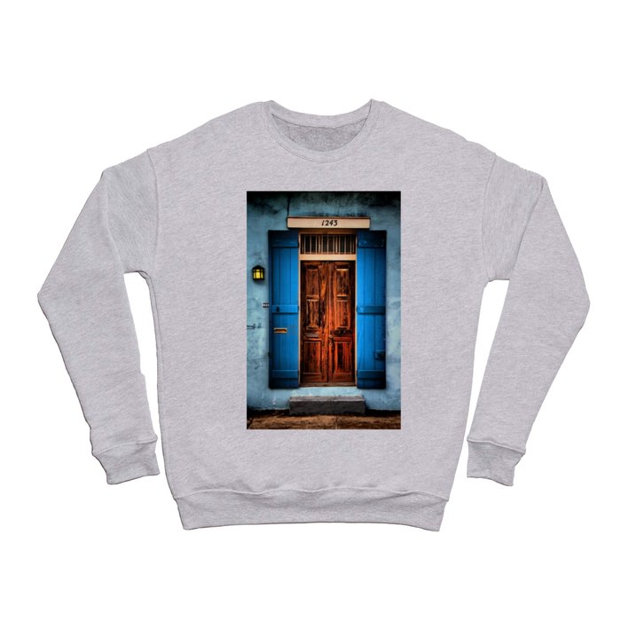 The French Quarter New Orleans Vintage Crewneck Sweatshirt. 