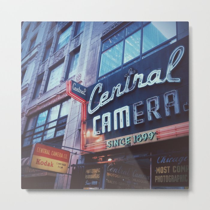 Central Camera Chicago Metal Print