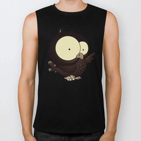 Little owl v2 Biker Tank