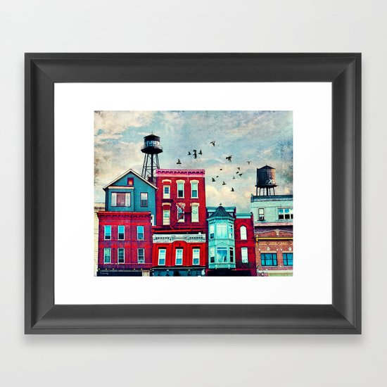 A North Avenue Framed Art Print