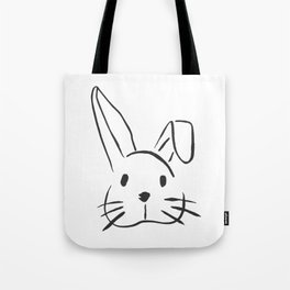 Bunny Doodle Tote Bag