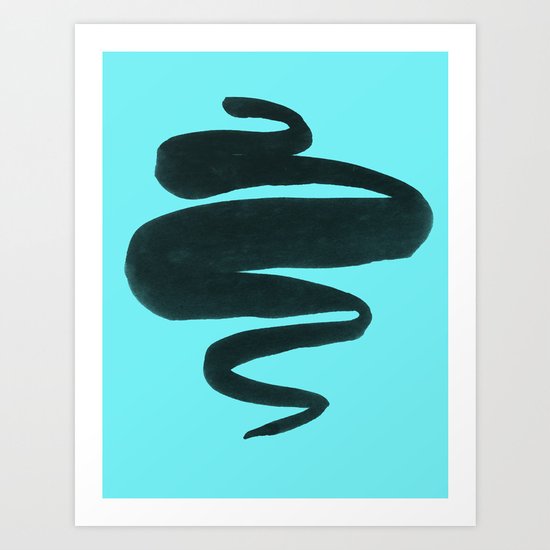 Squiggle Art Print