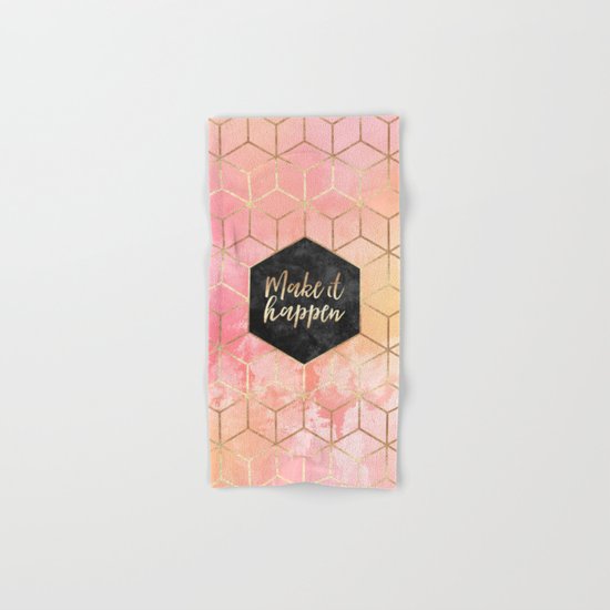 Make It Happen Hand & Bath Towel