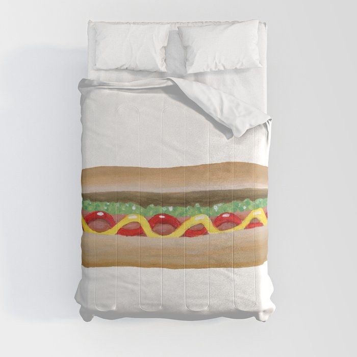 Hot Dog Comforter