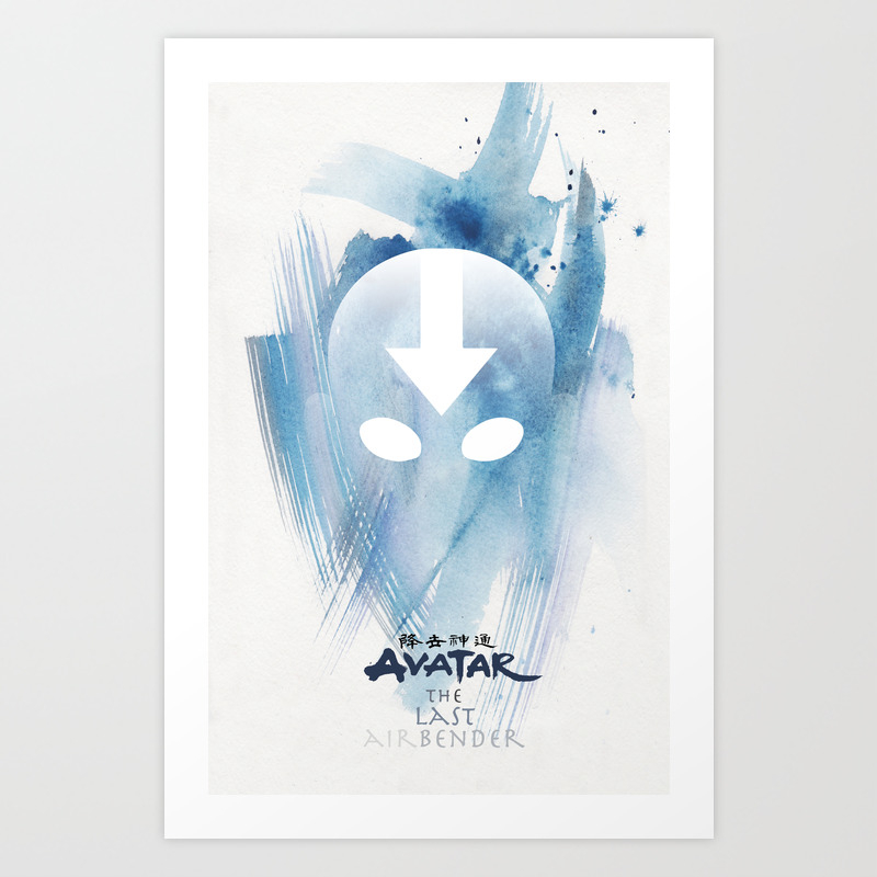 Avatar The Last Airbender Art Print By Arthouseeditions Society6