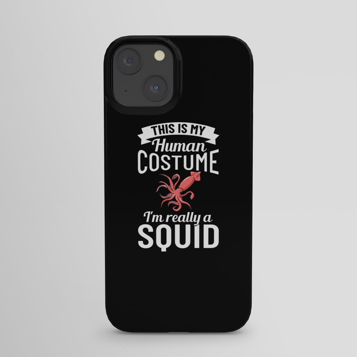 Squid Fish Octopus Kraken Marine Biology iPhone Case