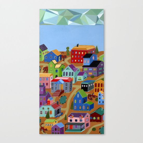 Tigertown Canvas Print