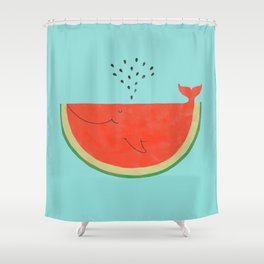Don't let the seed stop you from enjoying the watermelon Shower Curtain