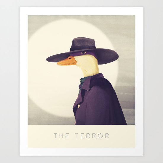 Justice Ducks - The Terror Art Print