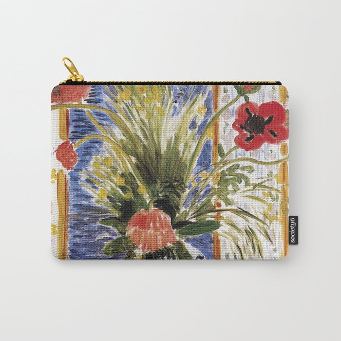 Henri Matisse - Poppies - Exhibition Poster Carry-All Pouch