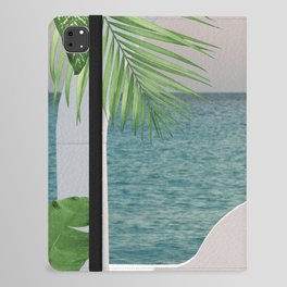 Santorini meets Curacao #1 #abstract #wall #art #society6 iPad Folio Case