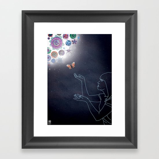 Luna Series - Hope Framed Art Print