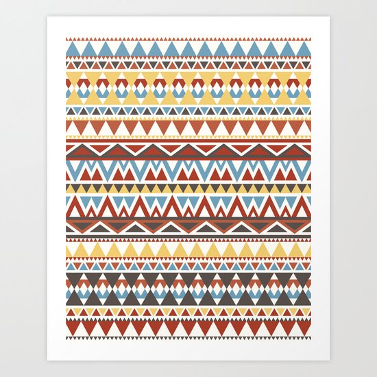 Aztec 2 Art Print