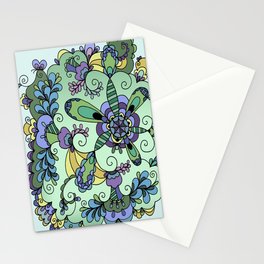 Leafy greens Stationery Cards