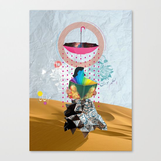 Desert Of Knowledge Canvas Print