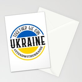 Together We Can Ukraine Stationery Card
