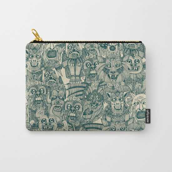 gargoyles teal Carry-All Pouch