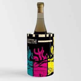 The World Is Better With Corals Wine Chiller