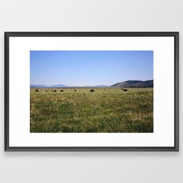 West Framed Art Print