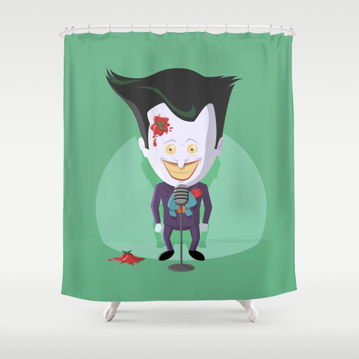 Stand Up Joker Shower Curtain By Jordancoates Society6