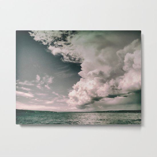 Dark clouds Metal Print