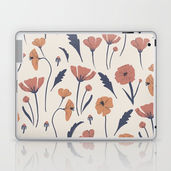 California Springtime Poppies Laptop & iPad Skin