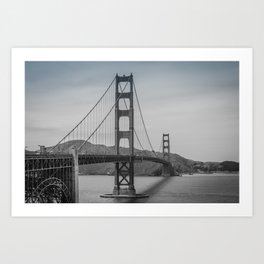 Golden Gate Bridge #13 Art Print