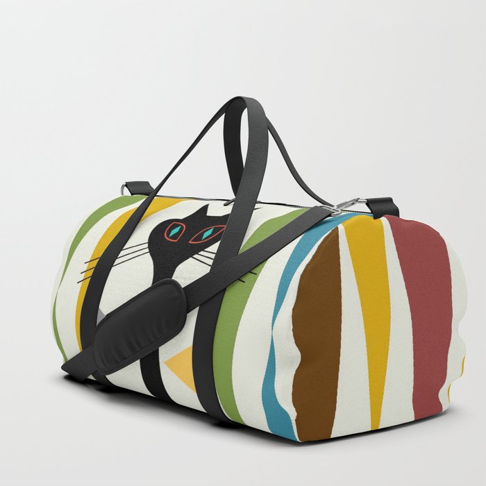 Mid-Century Modern Art Cat 2 Duffle Bag