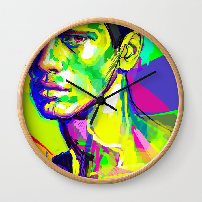 Jules Raynal Colors Wall Clock