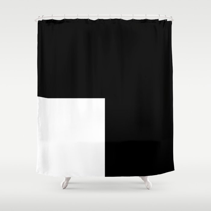 B&W Shower Curtain