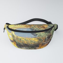 Old School Bus Fanny Pack